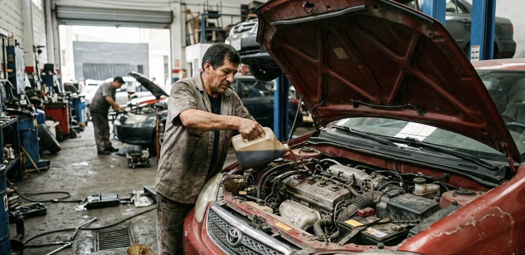 Aceites recomendados para autos con más de 150,000 km dclube